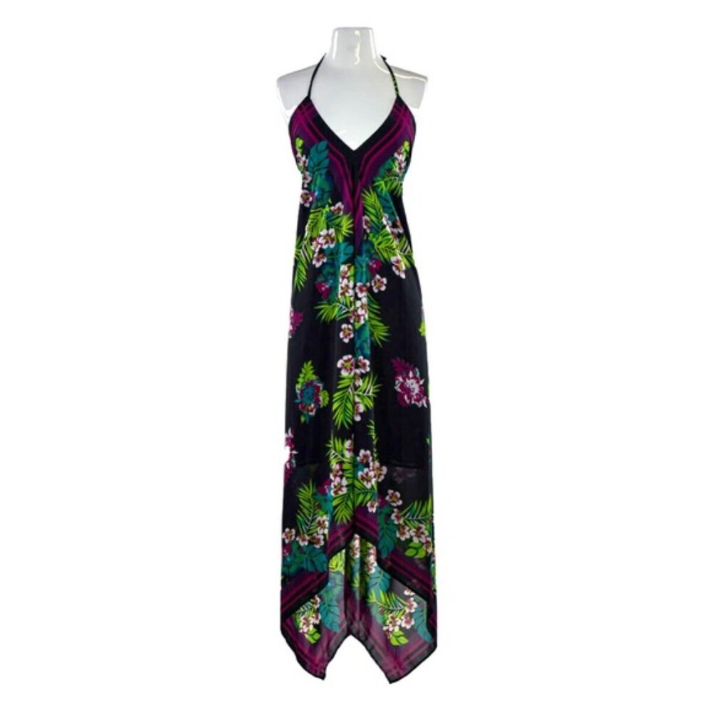 Old Navy Tropical Floral Maxi Dress